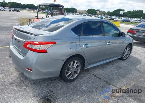 2013 Nissan Sentra Sr из США, поврежденный, VIN 3N1AB7AP4DL791079